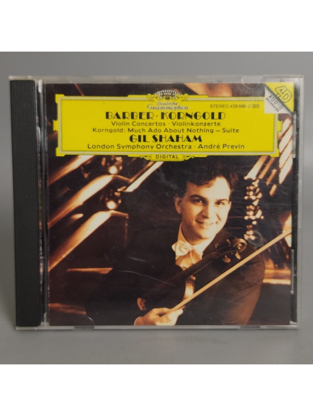 Gil Shaham Barber Korngold Violin Concertos London Symphony Orchestra CD 439